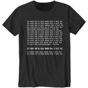 All Work And No Play Makes Jack A Dull Boy T-Shirt - FiveFingerTees