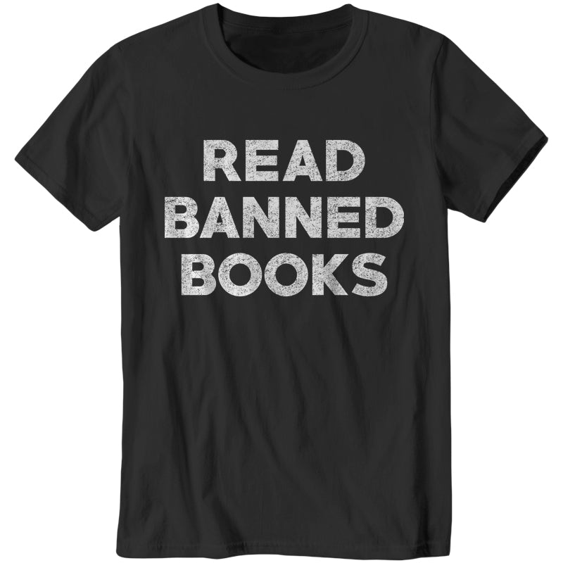 Read Banned Books T-Shirt - FiveFingerTees