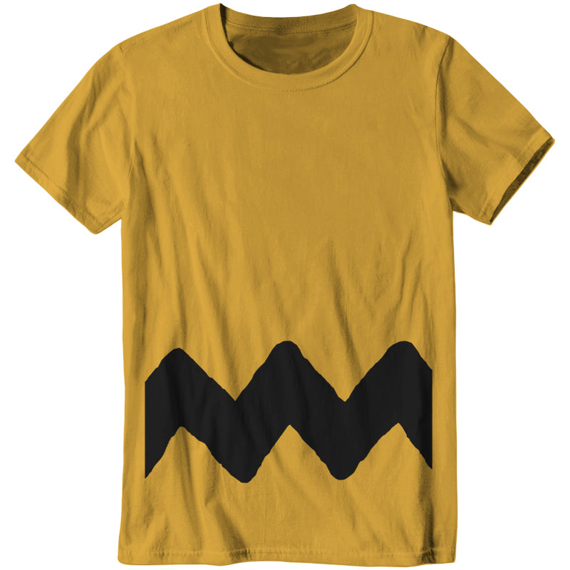 Charlie Brown Zigzag T-Shirt - FiveFingerTees