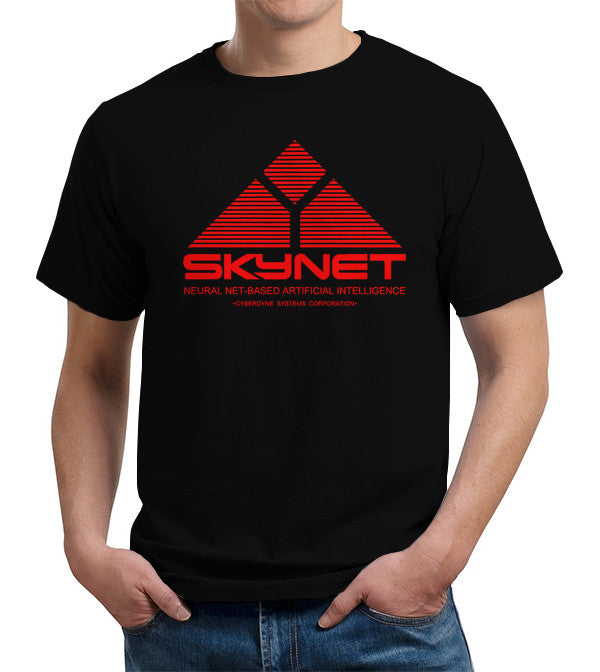 mode Forbigående med undtagelse af Skynet T-Shirt - FiveFingerTees