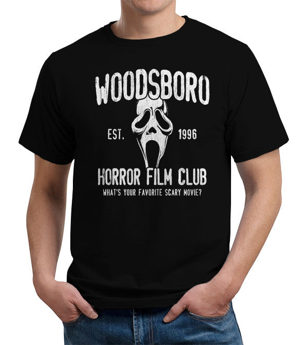 Woodsboro Horror Film Club T-Shirt - FiveFingerTees