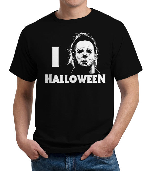 I Love Halloween T-Shirt - FiveFingerTees