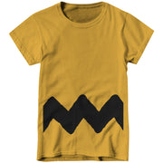 Charlie Brown Zigzag Ladies T-Shirt - FiveFingerTees
