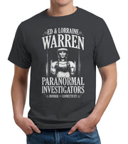 Ed & Lorraine Warren Paranormal Investigators T-Shirt - FiveFingerTees