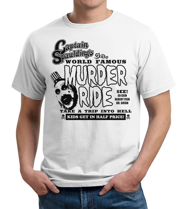 Captain Spauldings Murder Ride T-Shirt - FiveFingerTees