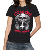 Celine Dion Death Metal T-Shirt - FiveFingerTees