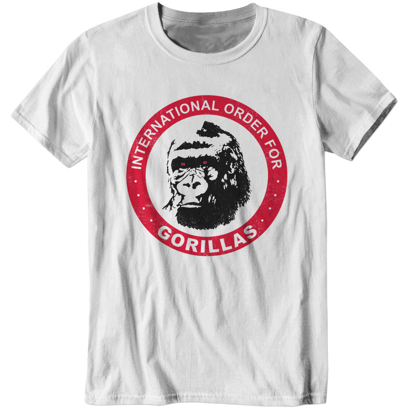 International Order for Gorillas T-Shirt - FiveFingerTees