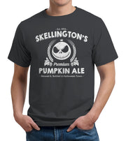 Skellington's Pumpkin Ale T-Shirt - FiveFingerTees