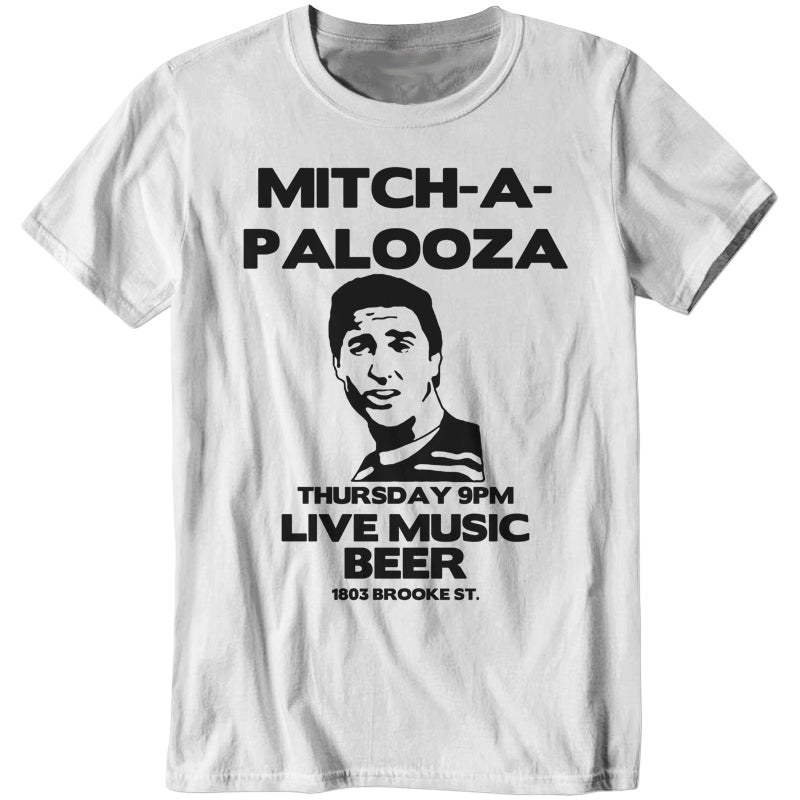 Mitch-A-Palooza Blue And Orange T Shirt Mitch-A-Palooza Blue And Orange T Shirt