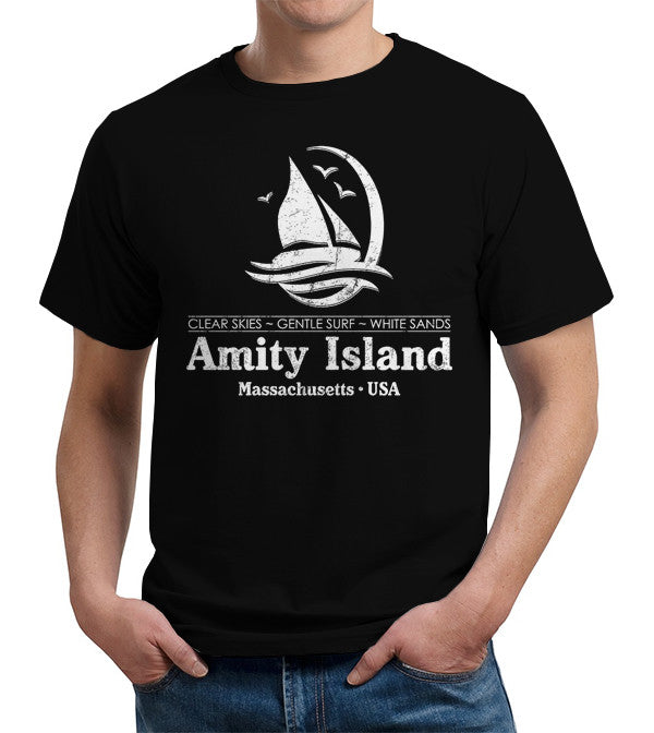 Amity Island T-Shirt - FiveFingerTees