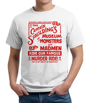 Captain Spaulding's Museum Of Monsters And Madmen T-Shirt - FiveFingerTees