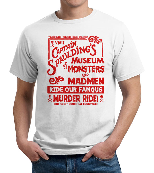 Captain Spaulding's Museum Of Monsters And Madmen T-Shirt