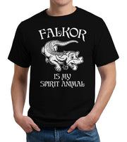 Falkor Is My Spirit Animal T-Shirt - FiveFingerTees