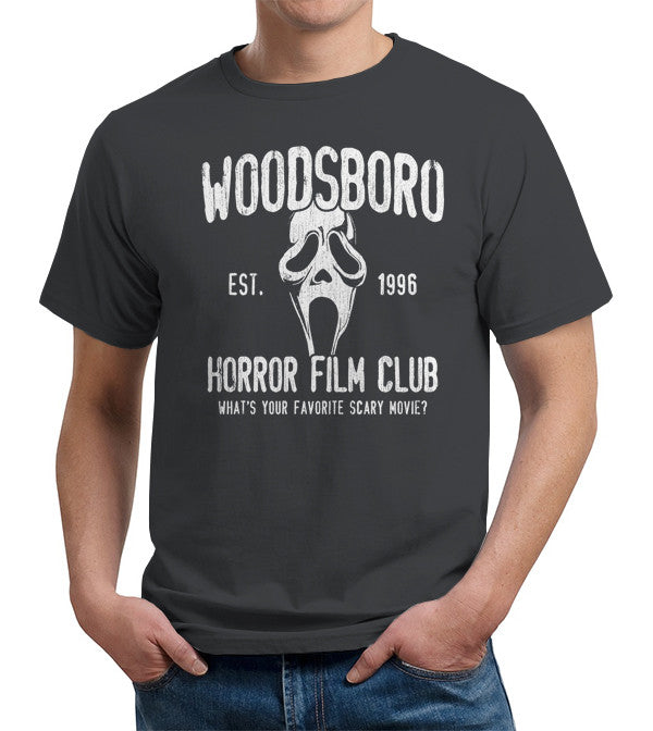 Woodsboro Horror Film Club T-Shirt - FiveFingerTees