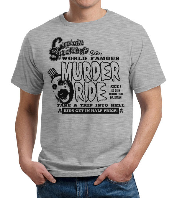 Captain Spauldings Murder Ride T-Shirt - FiveFingerTees