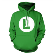 Luigi Costume Hoodie - FiveFingerTees