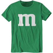 Green M&M Costume T-Shirt - FiveFingerTees