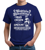 Captain Spaulding's Fried Chicken And Gasoline T-Shirt - FiveFingerTees