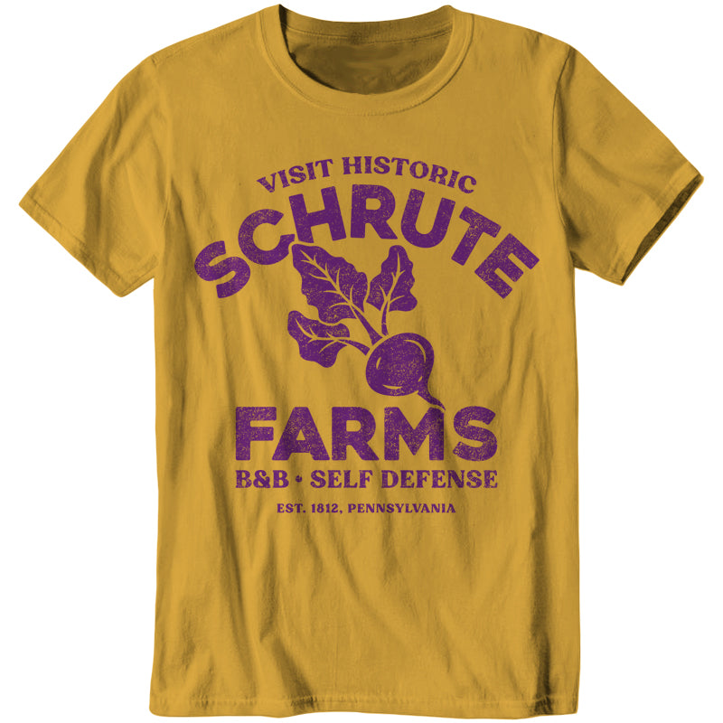 Schrute Farms Bed Breakfast T-Shirt FiveFingerTees
