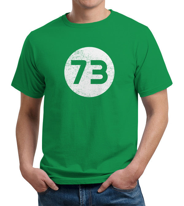 Sheldon Cooper's 73 T-Shirt - FiveFingerTees