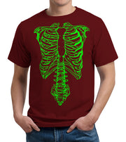 Spinal Tap Green Skeleton T-Shirt - FiveFingerTees