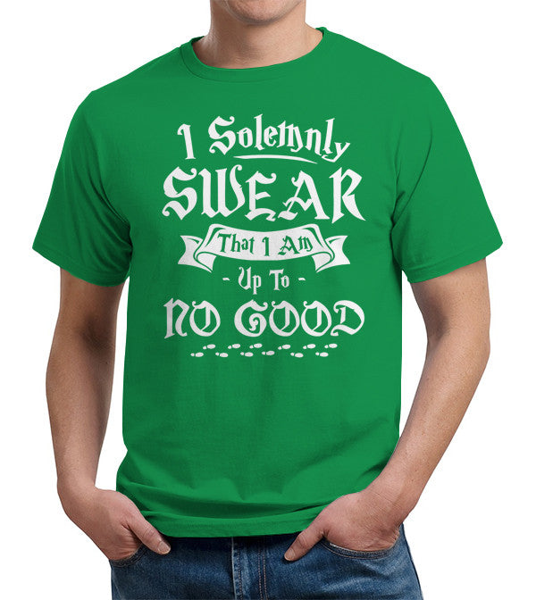 I Solemnly Swear That I Am Up To No Good T-Shirt - FiveFingerTees