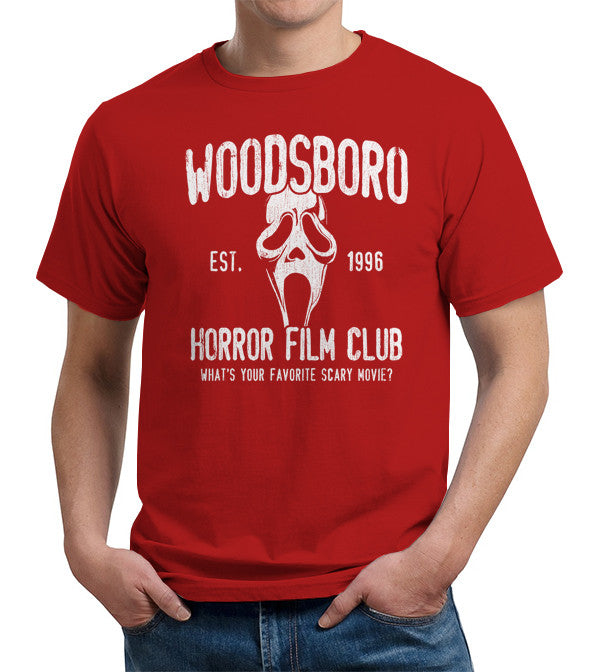 Woodsboro Horror Film Club T-Shirt - FiveFingerTees