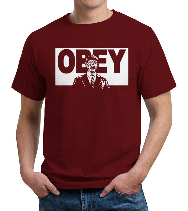 They Live Obey T-Shirt - FiveFingerTees