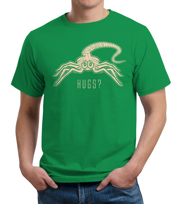 Facehugger Hugs? T-Shirt - FiveFingerTees