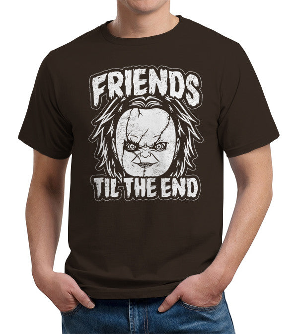 Friends Til The End Chucky T-Shirt FiveFingerTees