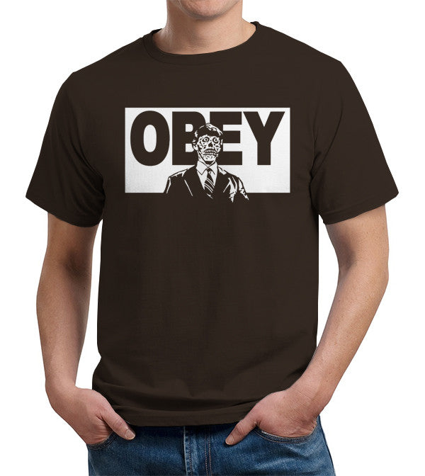 They Live Obey T-Shirt - FiveFingerTees