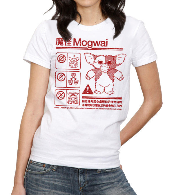 Mogwai Warning T-Shirt - FiveFingerTees