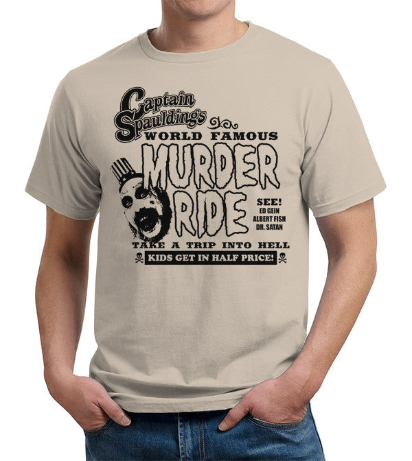 Captain Spauldings Murder Ride T-Shirt - FiveFingerTees