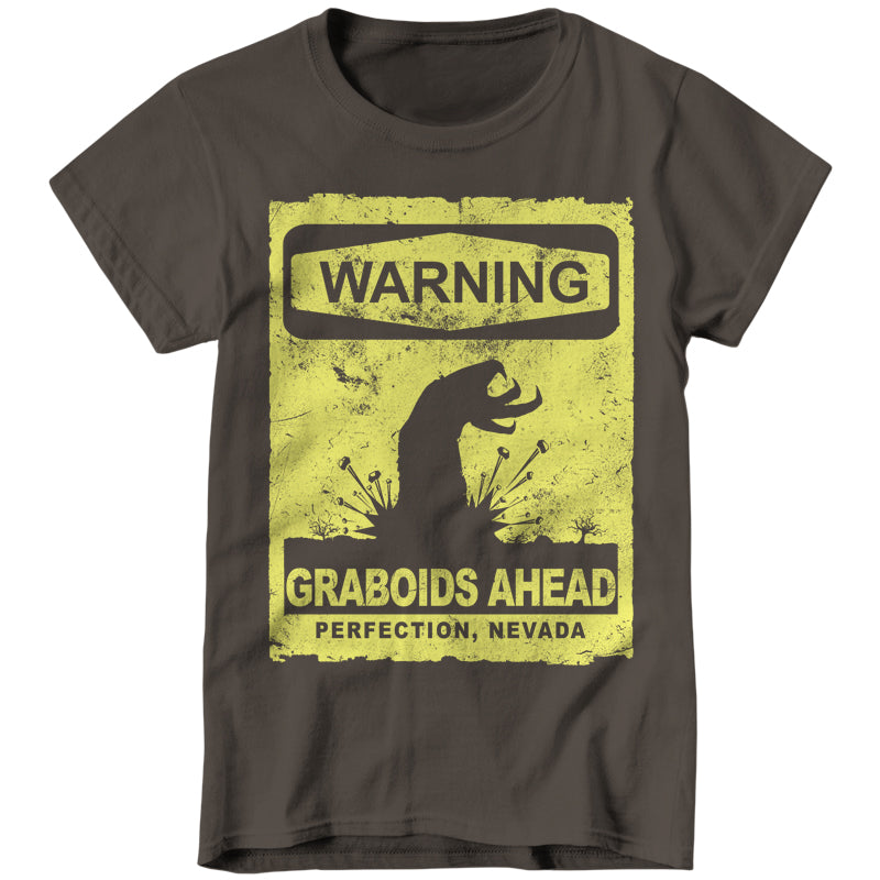 Warning: Graboids Ahead T-Shirt - FiveFingerTees