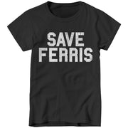 Save Ferris Ladies T-Shirt - FiveFingerTees