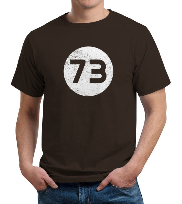 Sheldon Cooper's 73 T-Shirt - FiveFingerTees