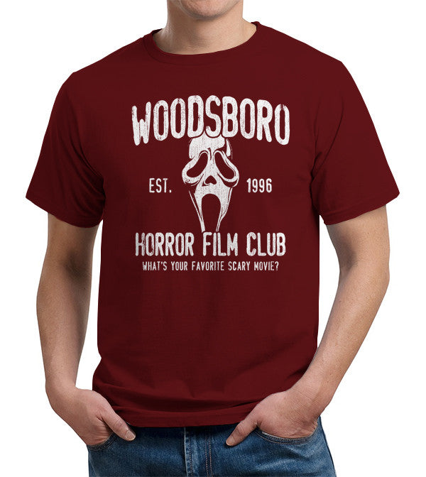 Woodsboro Horror Film Club T-Shirt - FiveFingerTees