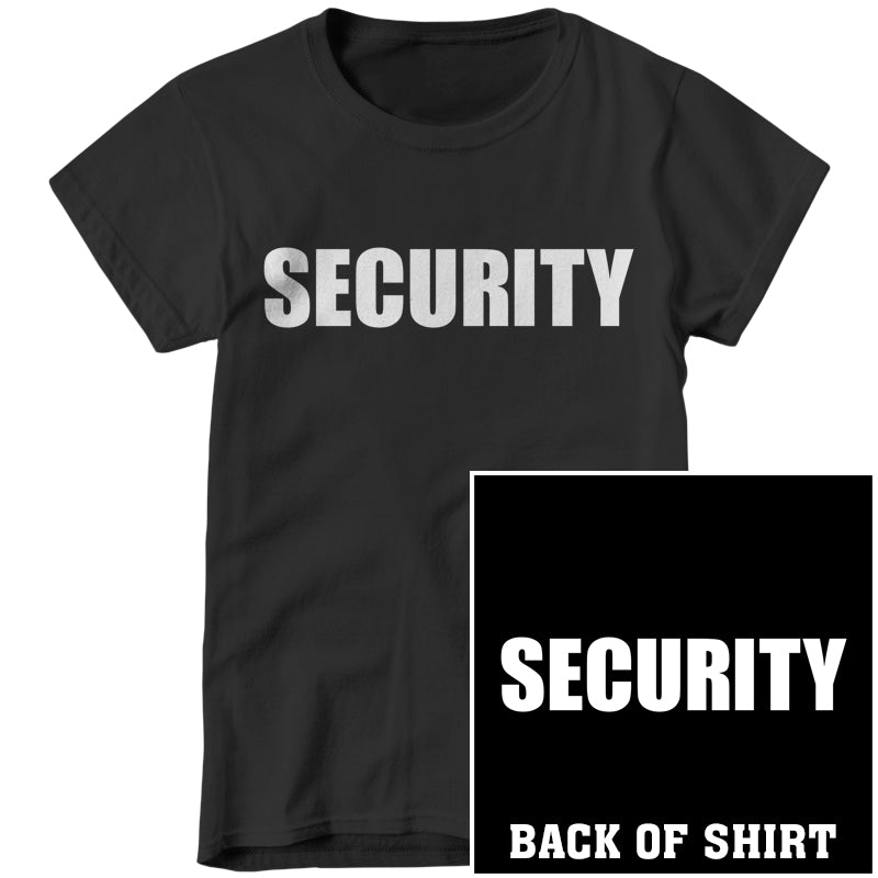 SECURITY Ladies T-Shirt - FiveFingerTees