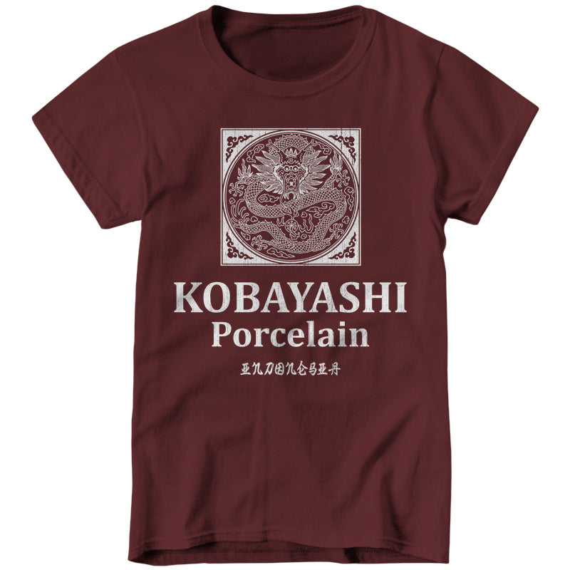 Kobayashi Porcelain Ladies T-Shirt - FiveFingerTees