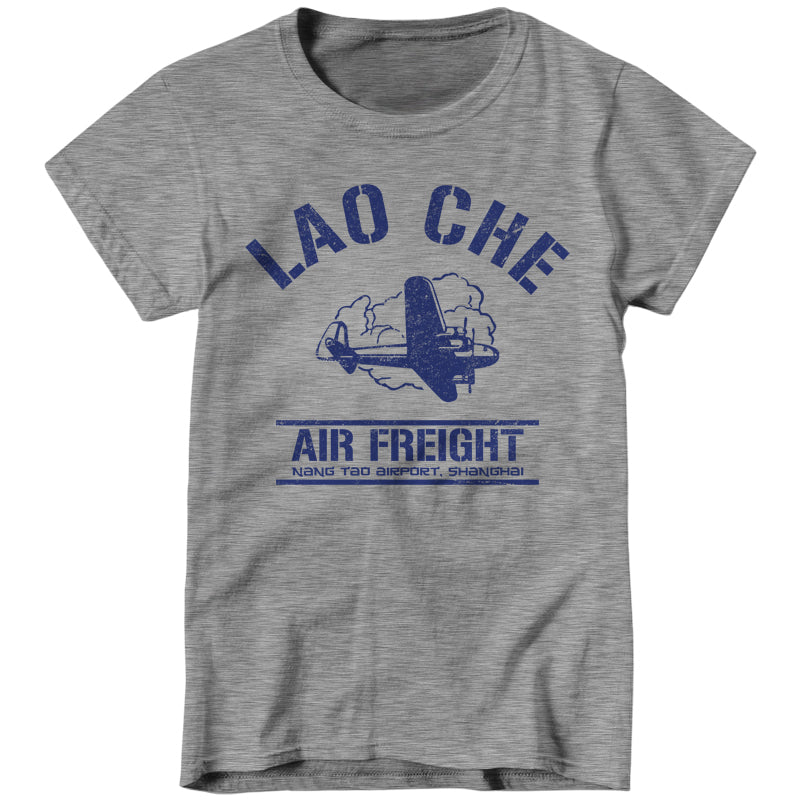 Lao Che Air Freight Ladies T-Shirt - FiveFingerTees
