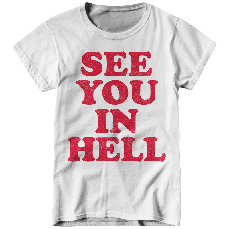 REMAKE セーラー服 半袖夏服 SEE YOU IN HELL See You In Hell T-Shirt - FiveFingerTees