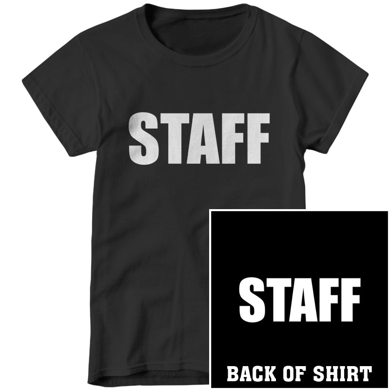 STAFF Ladies T-Shirt - FiveFingerTees