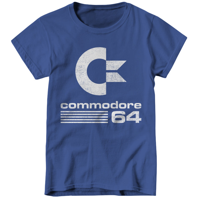 Commodore 64 Ladies T-Shirt - FiveFingerTees