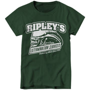 Ripley's Extermination Services Ladies T-Shirt - FiveFingerTees