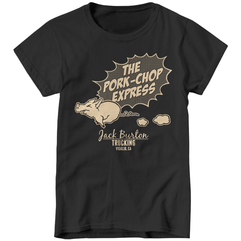 The Pork-Chop Express Ladies T-Shirt - FiveFingerTees