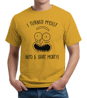 I Turned Myself Into A Shirt Morty T-Shirt - FiveFingerTees