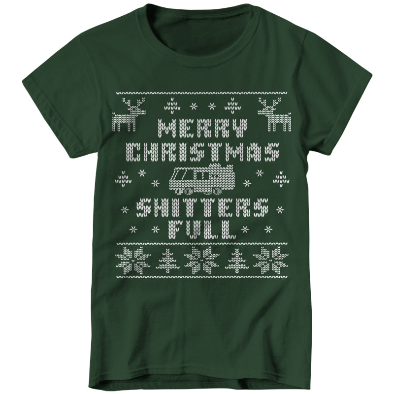 Shitters Full Ladies T-Shirt - FiveFingerTees