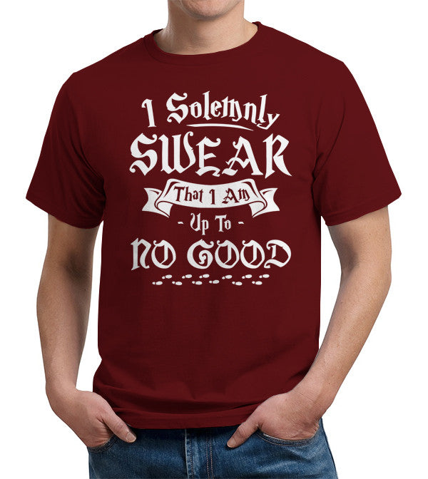 I Solemnly Swear That I Am Up To No Good T-Shirt - FiveFingerTees