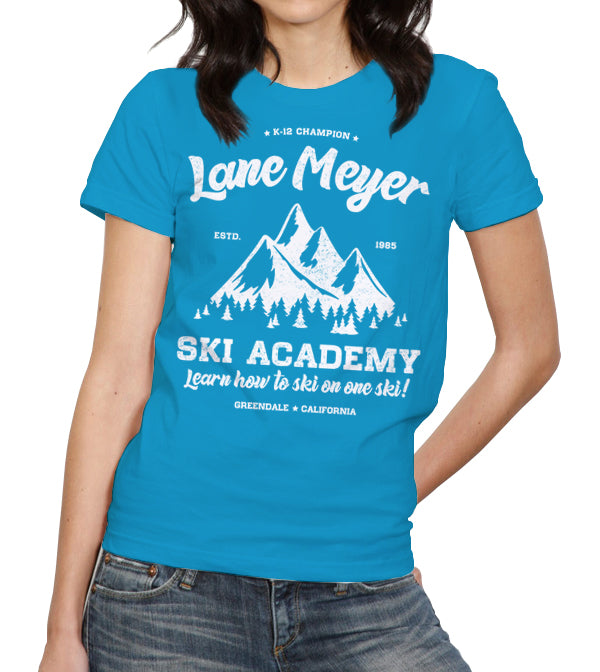 Lane Meyer Ski Academy T-Shirt - FiveFingerTees