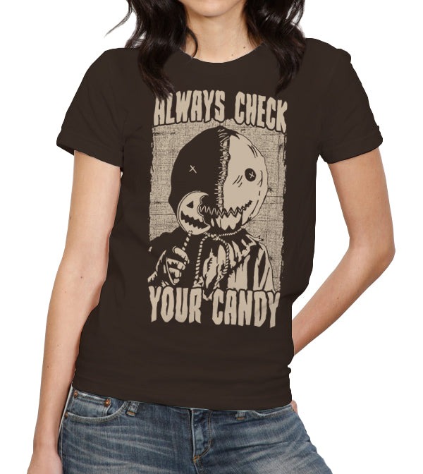 Always Check Your Candy T-Shirt - FiveFingerTees